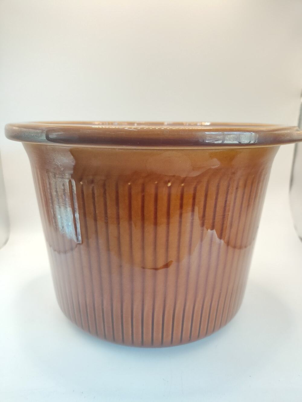 Rival Crock Pot 3150 3.5 Qt Stoneware Insert Bowl Brown OEM Replacement Crock
